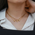 Mini Heart Initial Necklace Jewelry