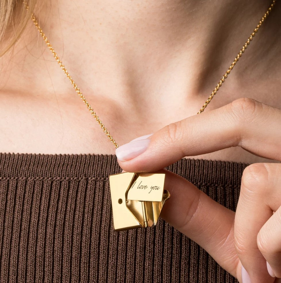 Love Letter Envelope Necklace