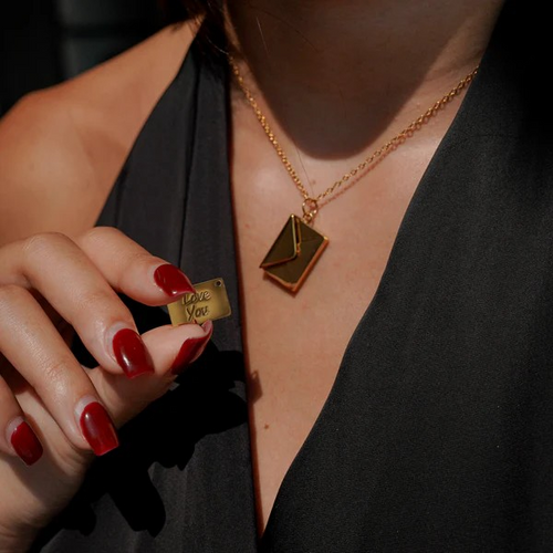 Love Letter Envelope Necklace